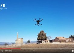 Flight of drones in Numancia # NumanciaArqueologíaeHistoria