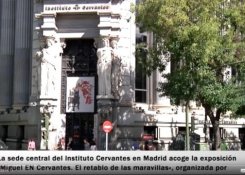 Vídeo about #MiguelENCervantes at Instituto Cervantes in Madrid