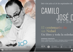 Vídeo sobre la exposición 'Camilo José Cela. Un libro y toda la soledad'