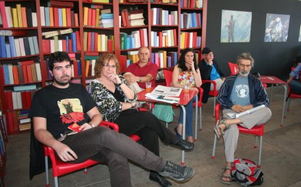 Autores, críticos y editores apoyados por AC/E en la Semana Negra de Gijón 2015