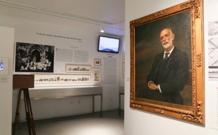 Photos of the exhibition about Giner de los Ríos