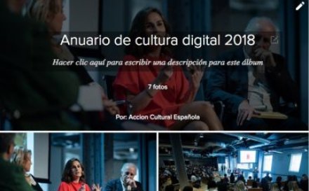 Anuario AC/E de cultura digital 2018 | Flickr