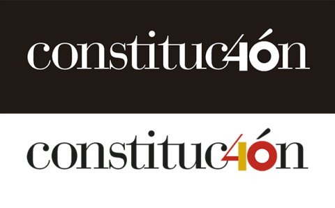 Conmemoración de 40 años de Constitución Española