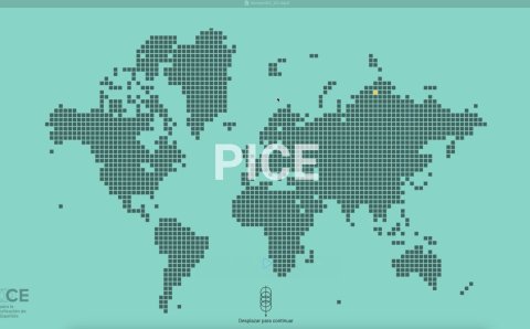 Mapa del Programa de Internacionalización de la Cultura Española (PICE) - Cómo funciona