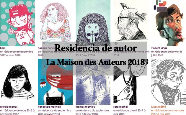 Graphic Novel Residency at the Maison des Auteurs Angouleme 2018-2019