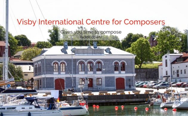 Pablo Sanz Composer-in-Residence at VICC (Visby International Centre for Composers) 2018