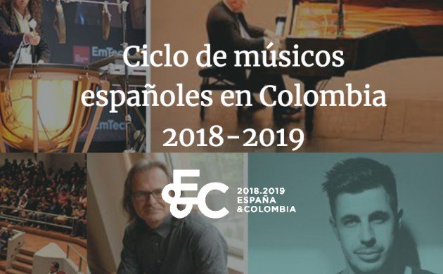 Cycle of Spanish musicians in Colombia 2018-2019