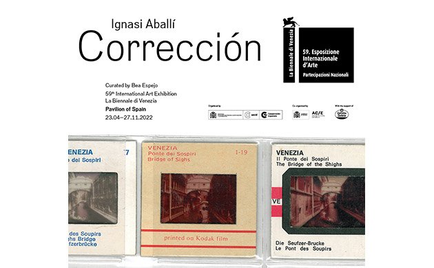 &#39;Correction&#39;. Spanish Pavilion at the 59th Venice Art Biennale 2022