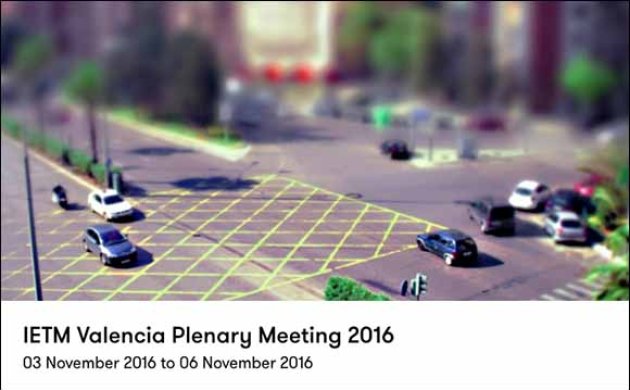 IETM, Valencia Plenary Meeting 2016