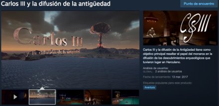 VIRTUAL REALITY 'Carlos III and the Dissemination of Antiquity'